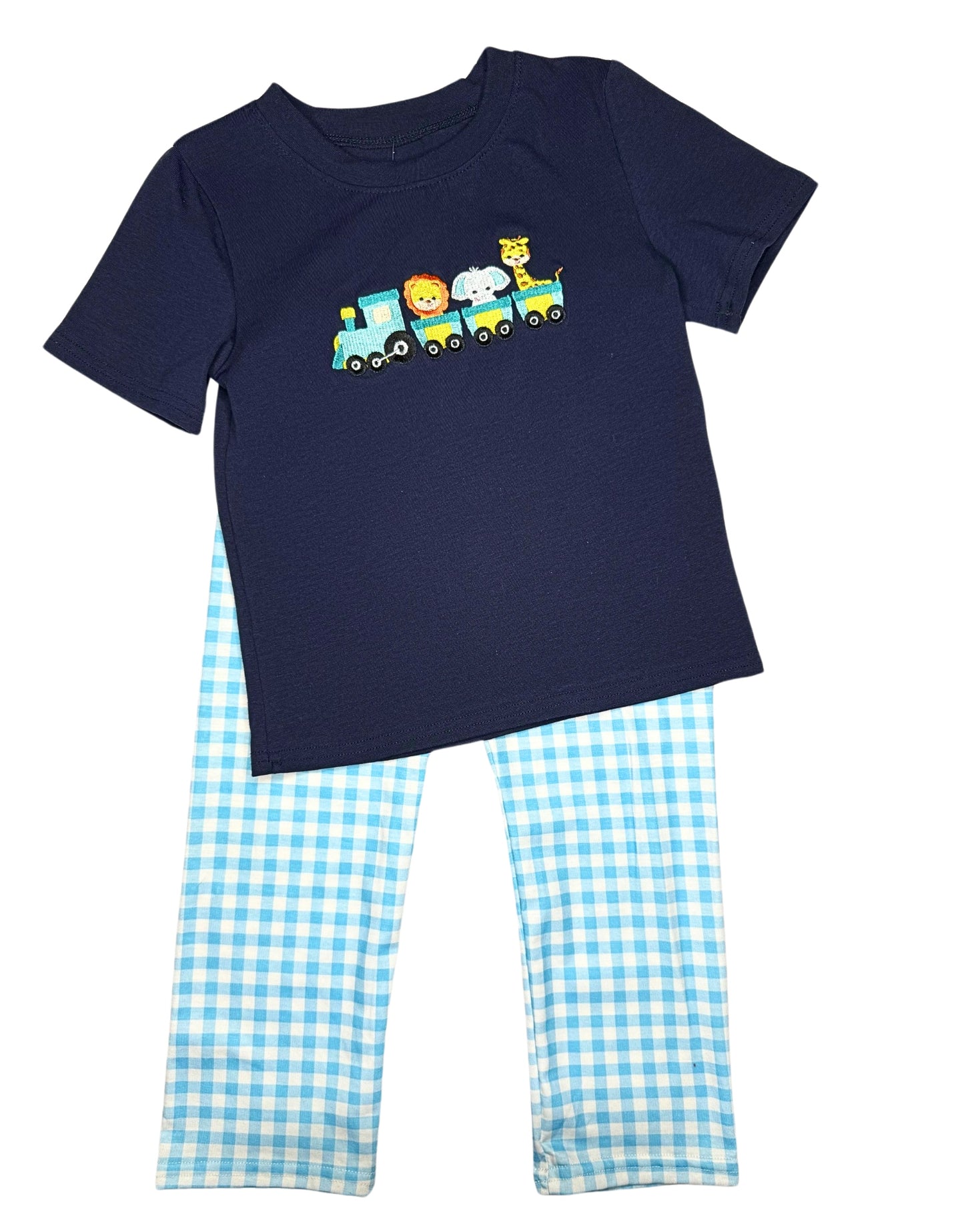 Boys circus train outfit