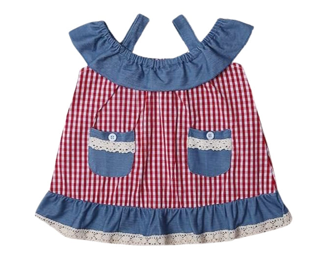 Alyssa gingham dress