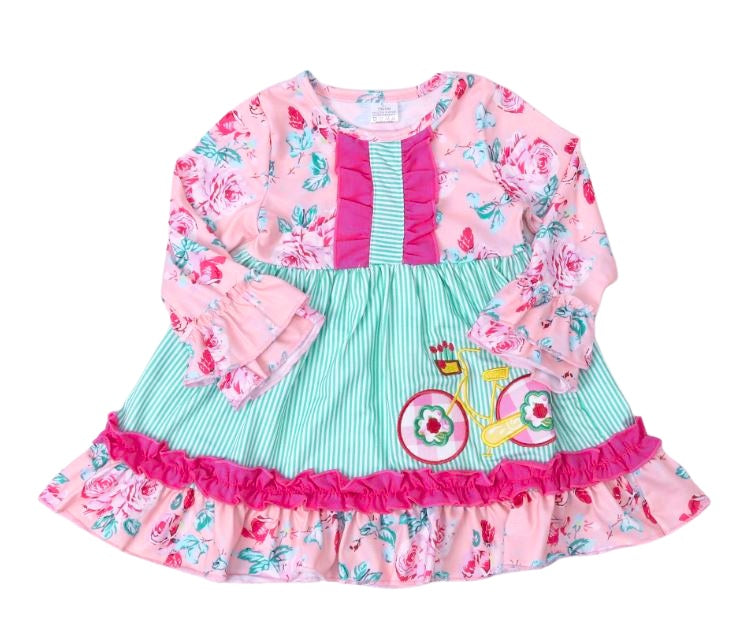 Bicycle Floral Dress