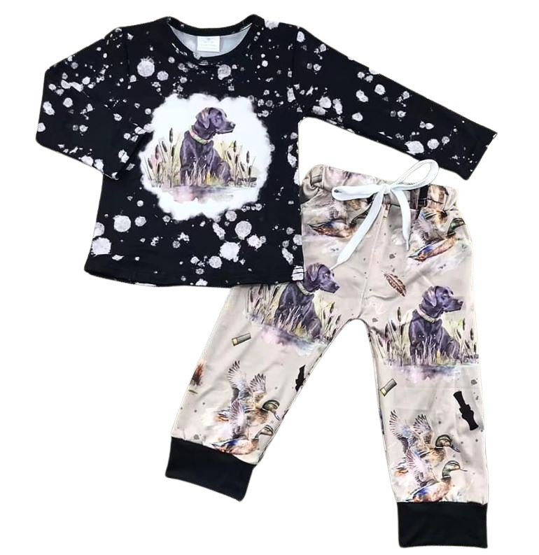 Hunting Dog Boys 2 pc Outfit