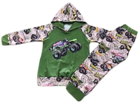 Monster Mania Boys 2 pc Outfit