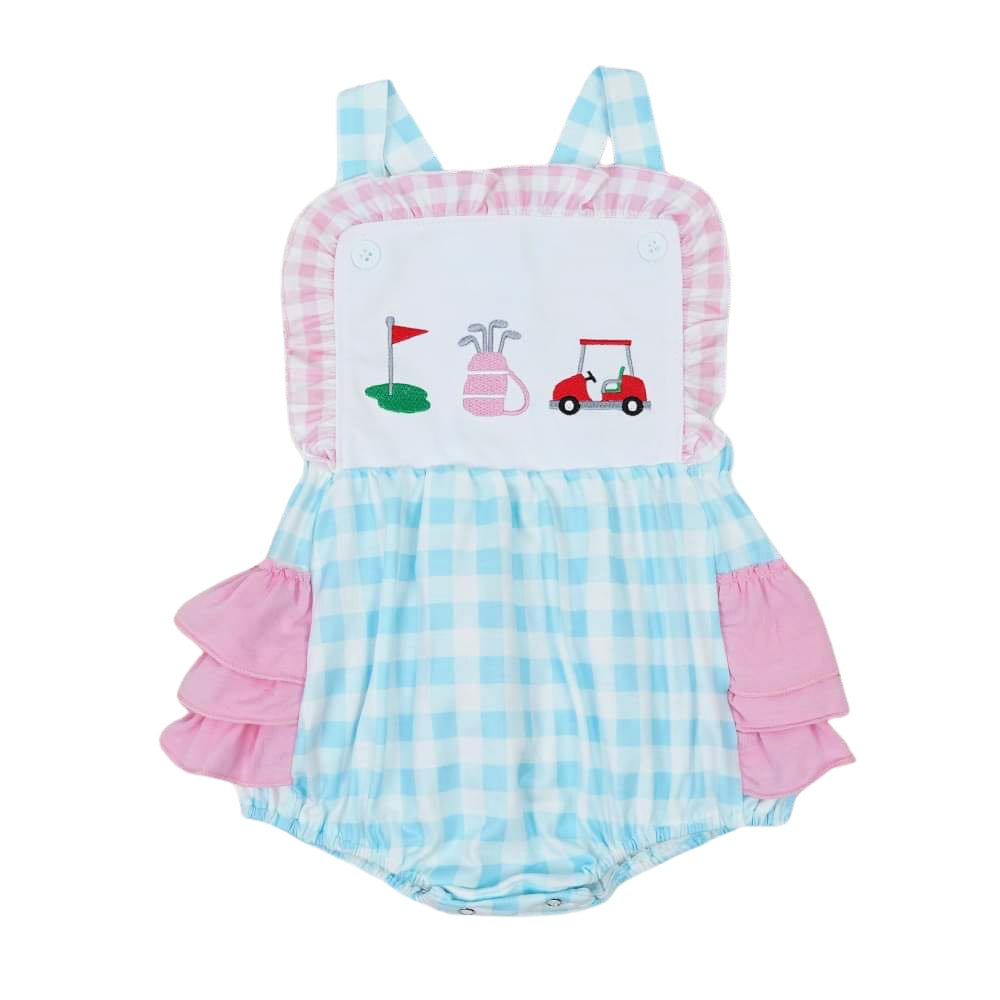 Cameron girls romper