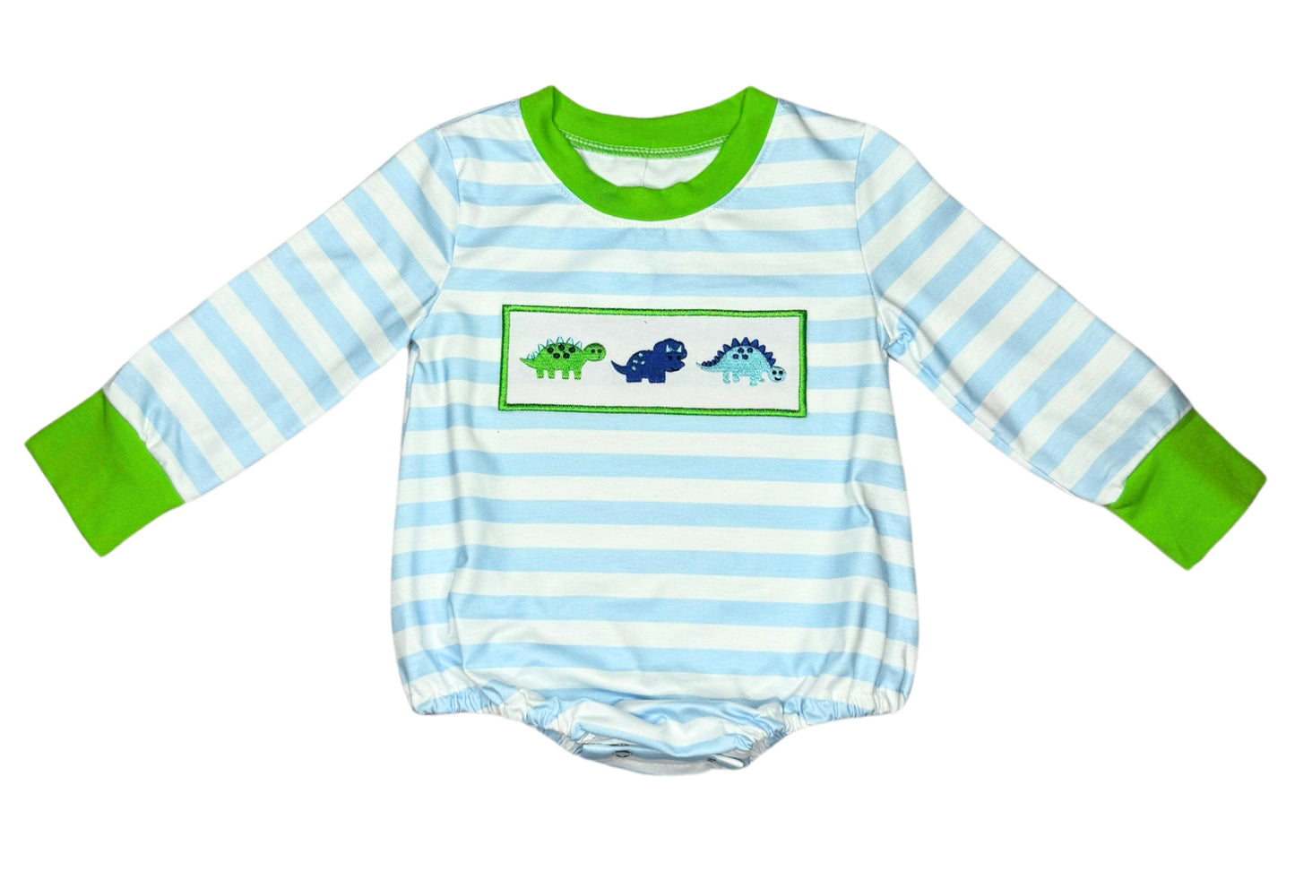Boys Long Sleeved Dinosaur Bubble
