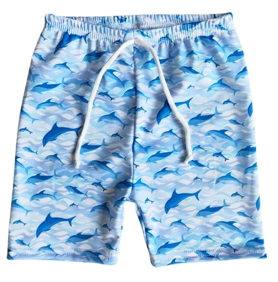 Dolphin Swim Trunks