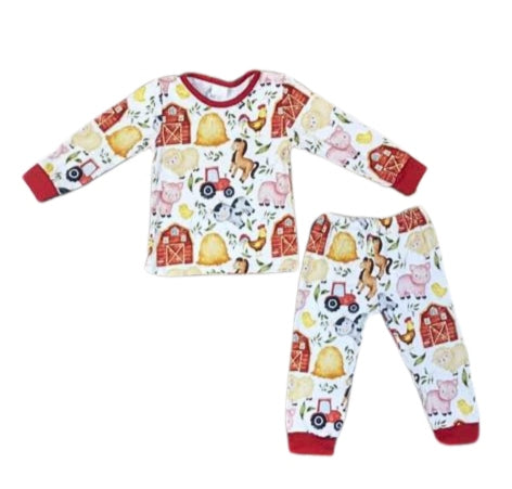 Down on the Farm Bamboo 2 pc Pajamas