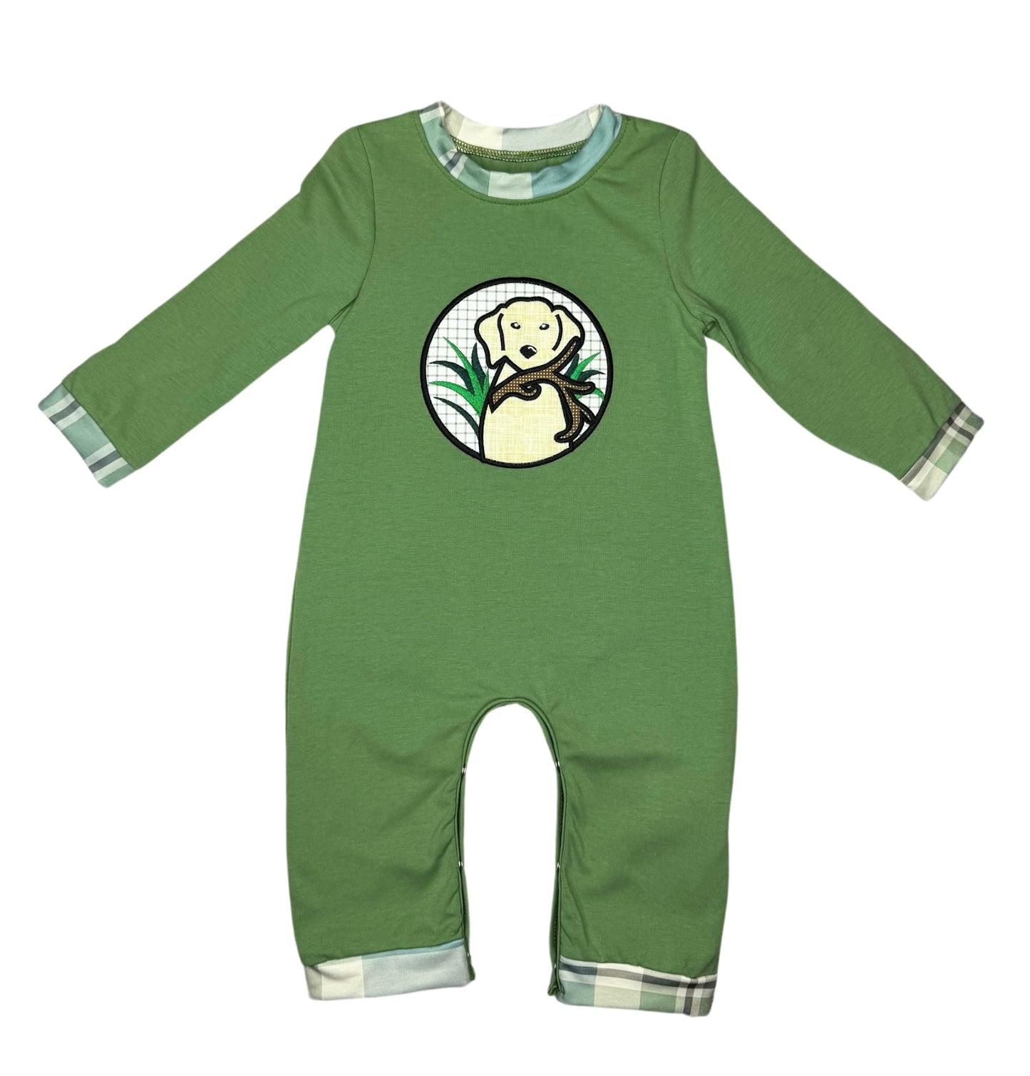 Fetching Fido Boys Romper