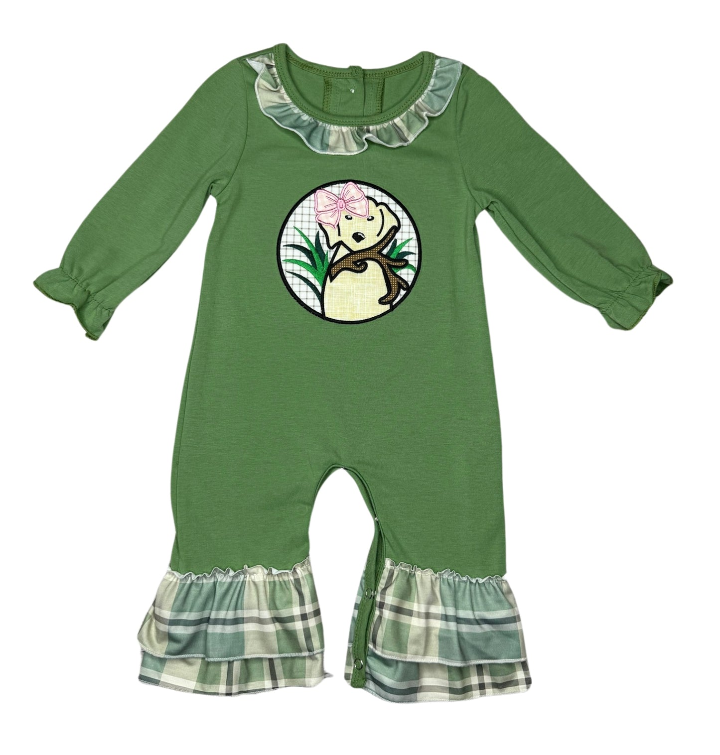 Fetching Fido Girls Romper