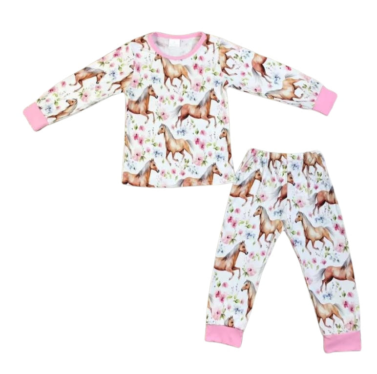 Horse Bamboo 2 pc Pajamas