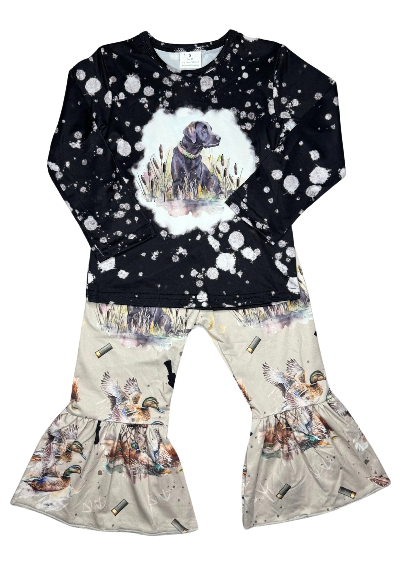 Hunting Dog Girls 2 pc Outfit