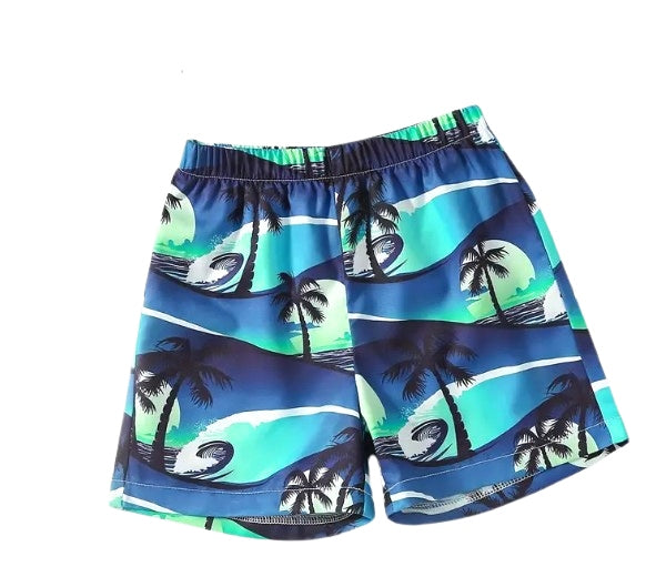 Making Waves Boys Swim Trunks