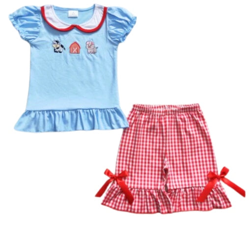 Maggie Barnyard Friends 2 pc Outfit