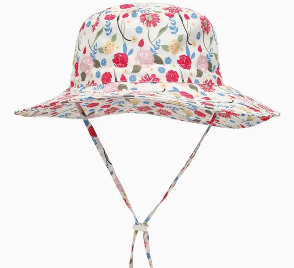 Sun Hat Rose Floral