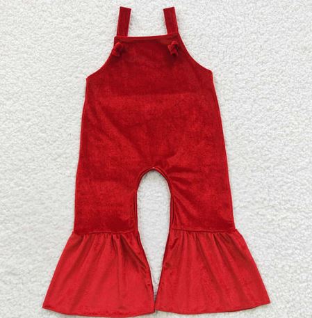 Red Velvet Girls Jumpsuit