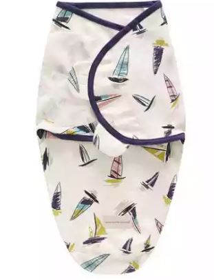 Sailboat Velcro Swaddle