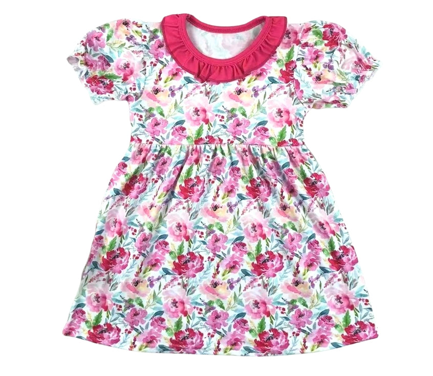 Spring Blooms Girls Dress