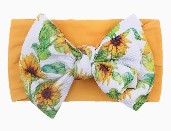 Sunflower headband