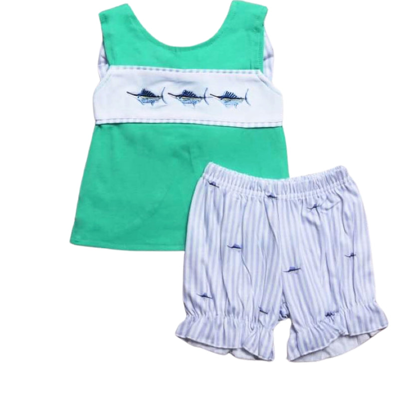 Swordfish Girls 2 pc Outfit