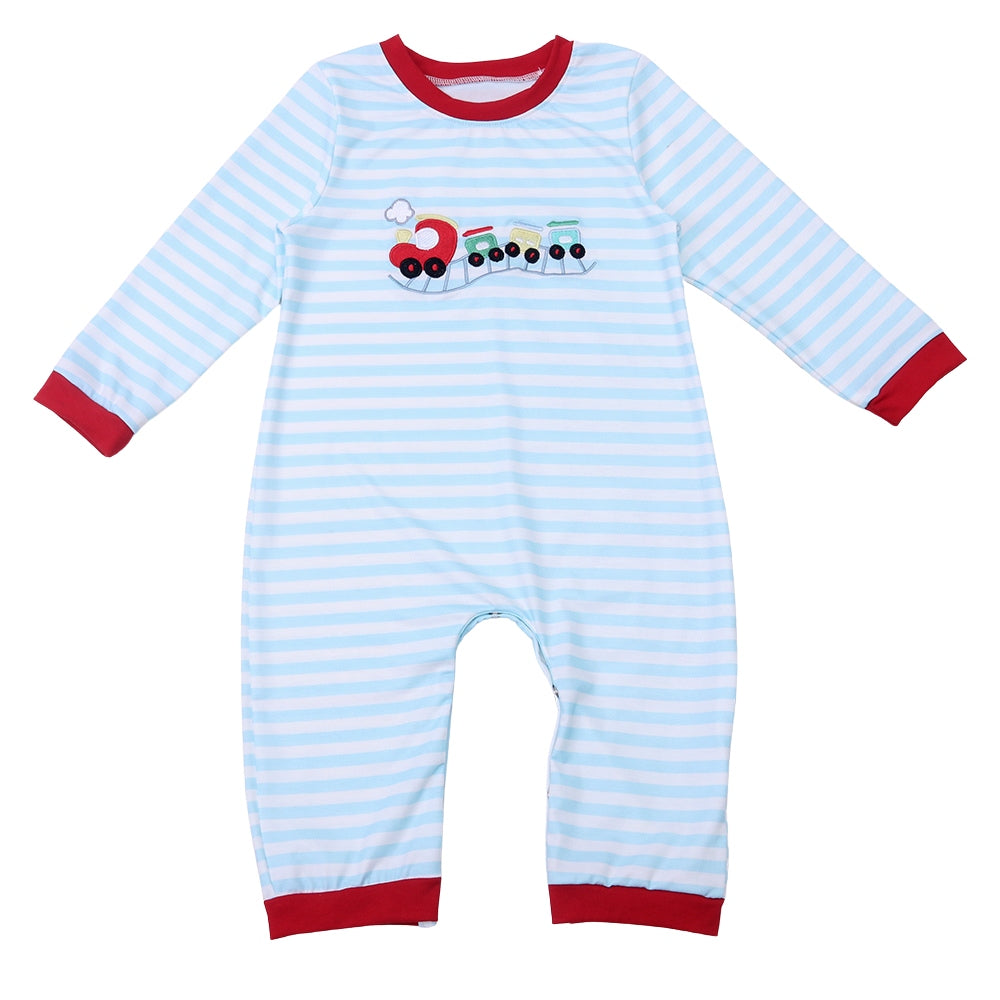 Choo Choo Boys Romper
