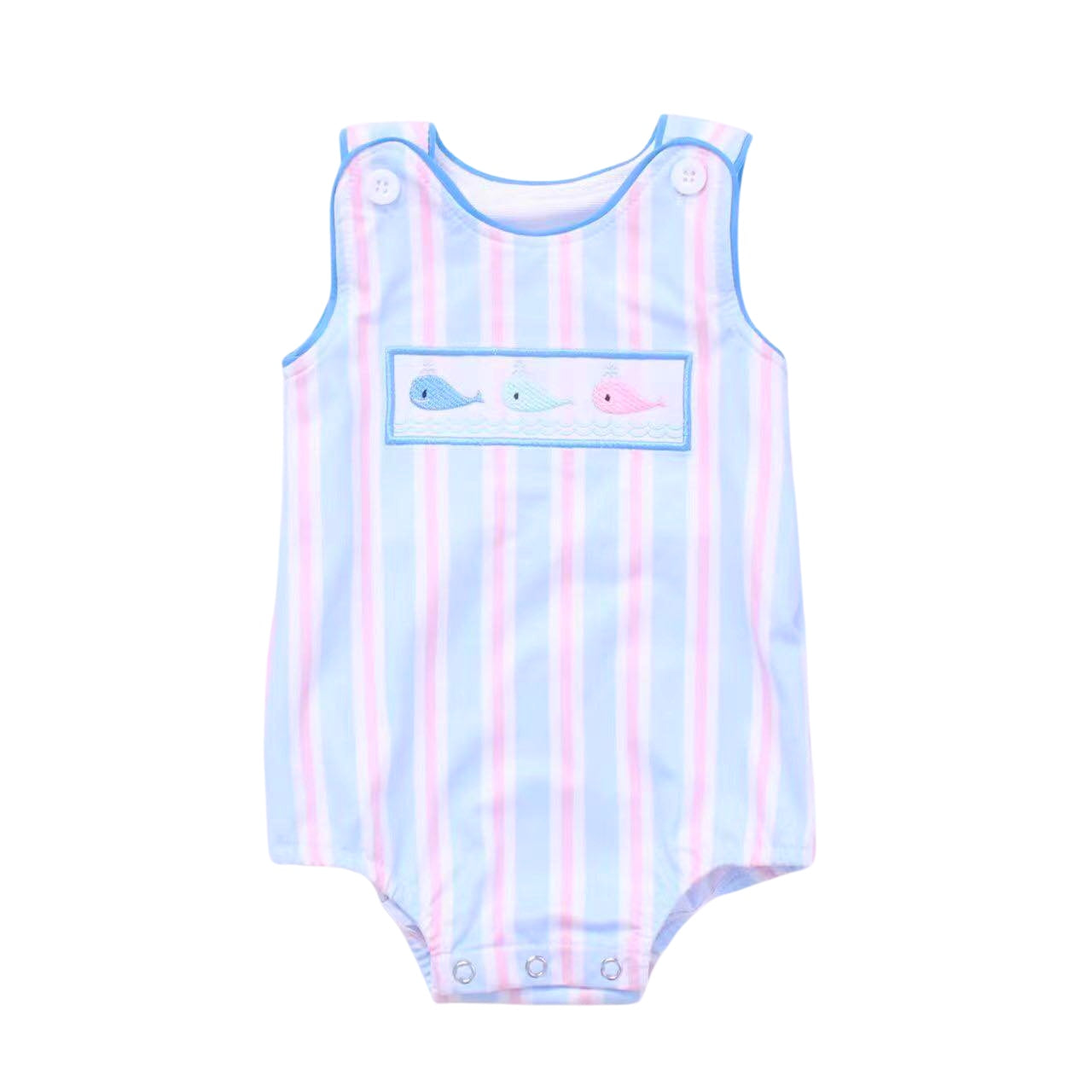Boys Whale Romper