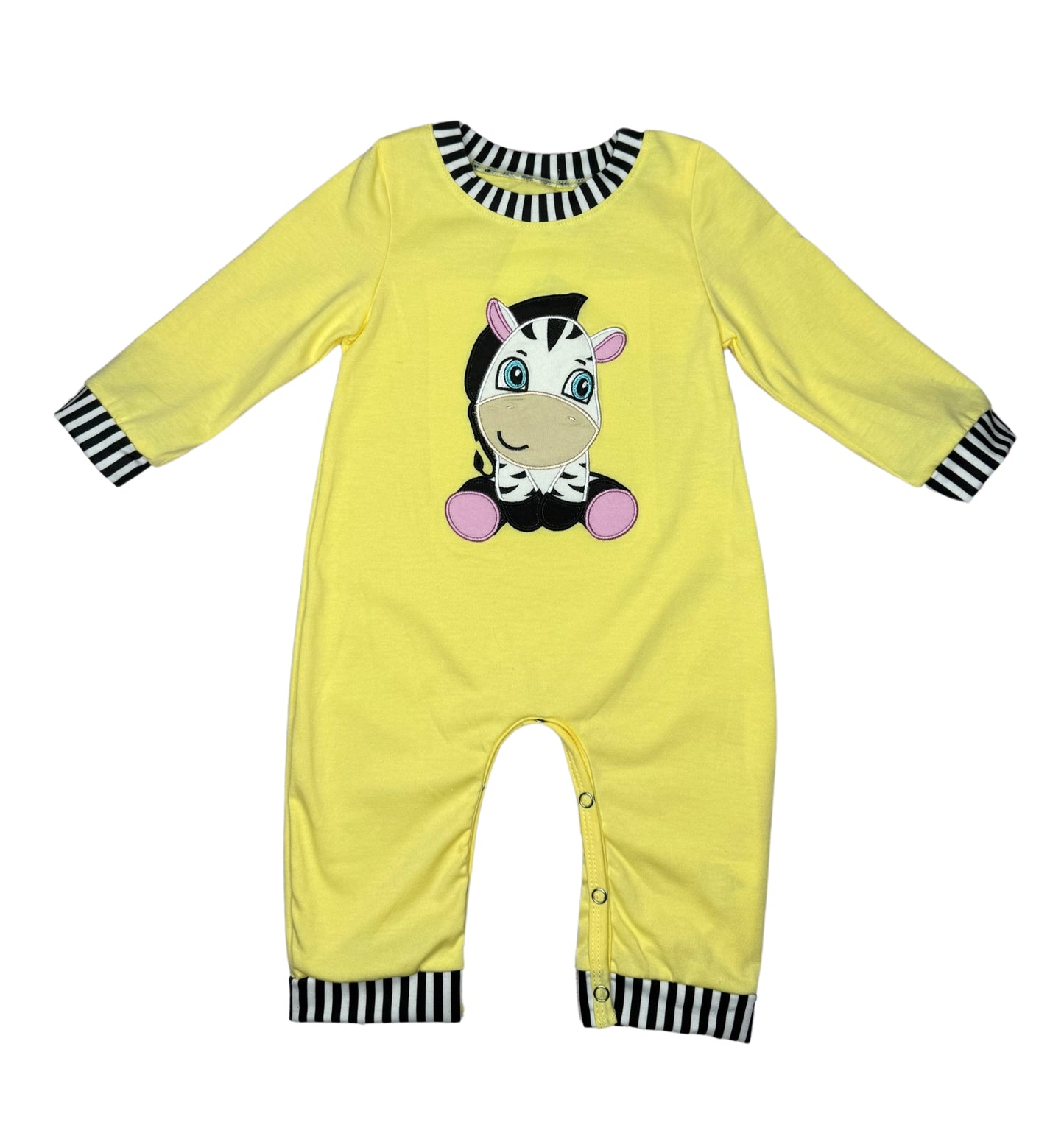 Zeppy Zebra Boys Romper
