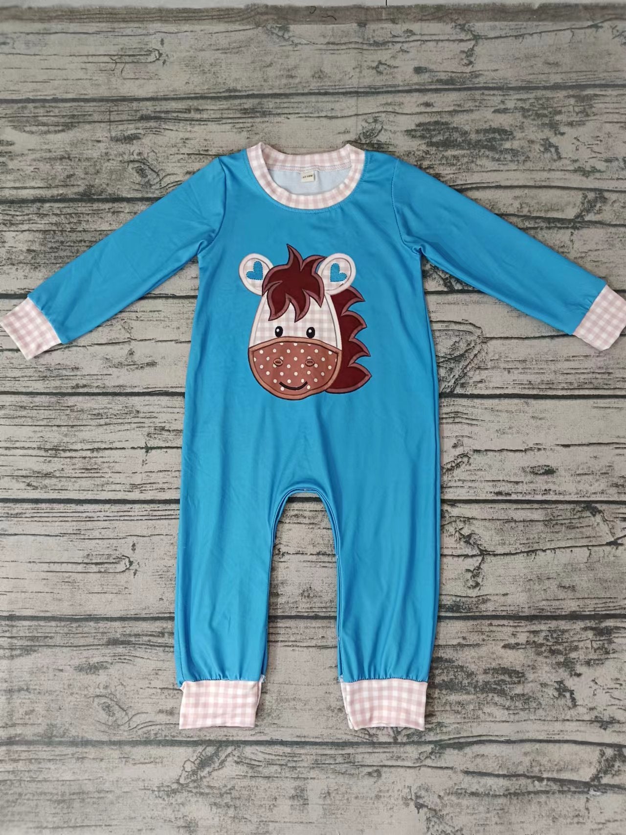 Boys Horse Romper