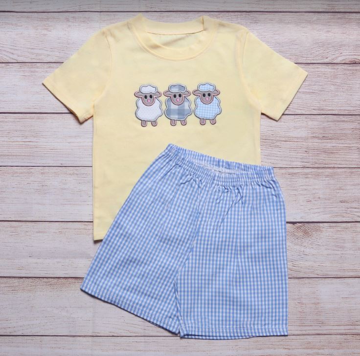 Boys lamb outfit