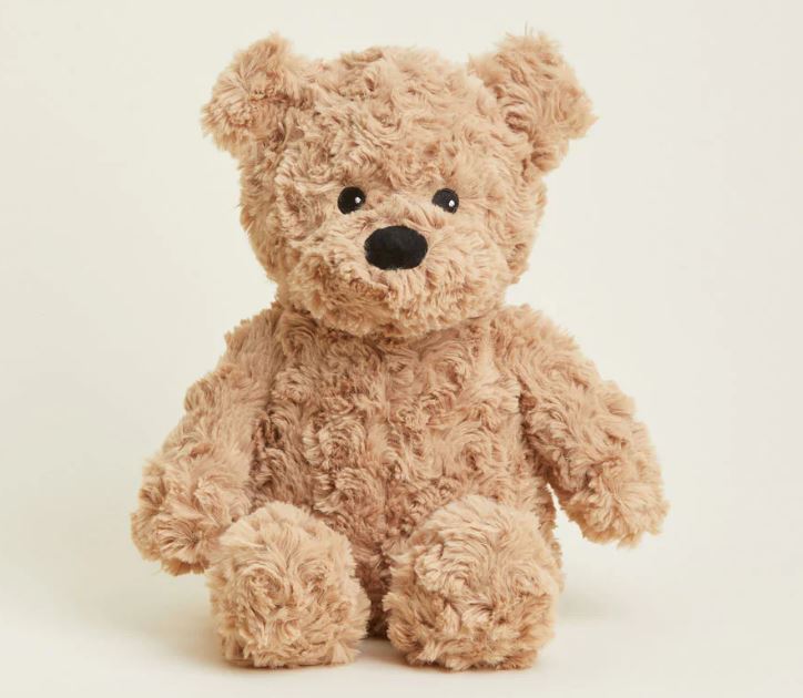 Warmies Jr Brown Curly Bear