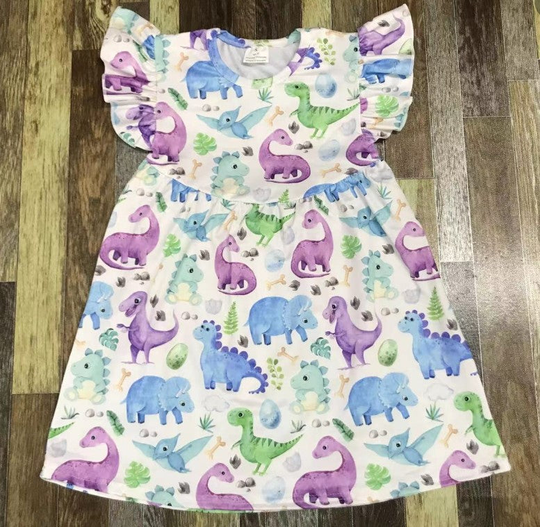 Dana dinosaur dress