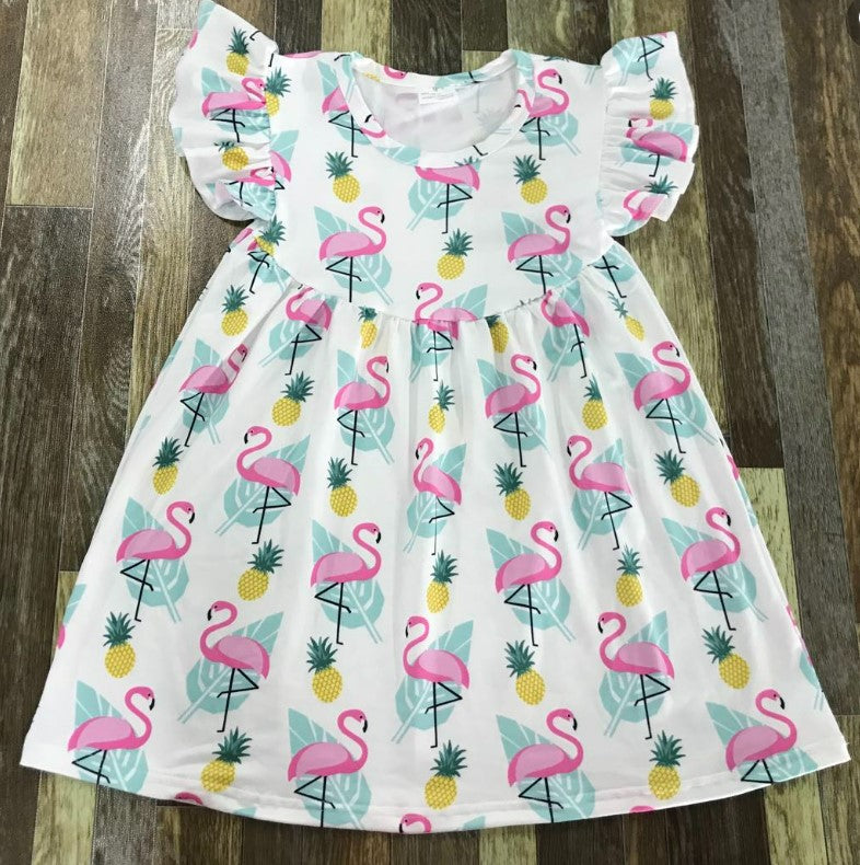 Florence flamigo twirl dress