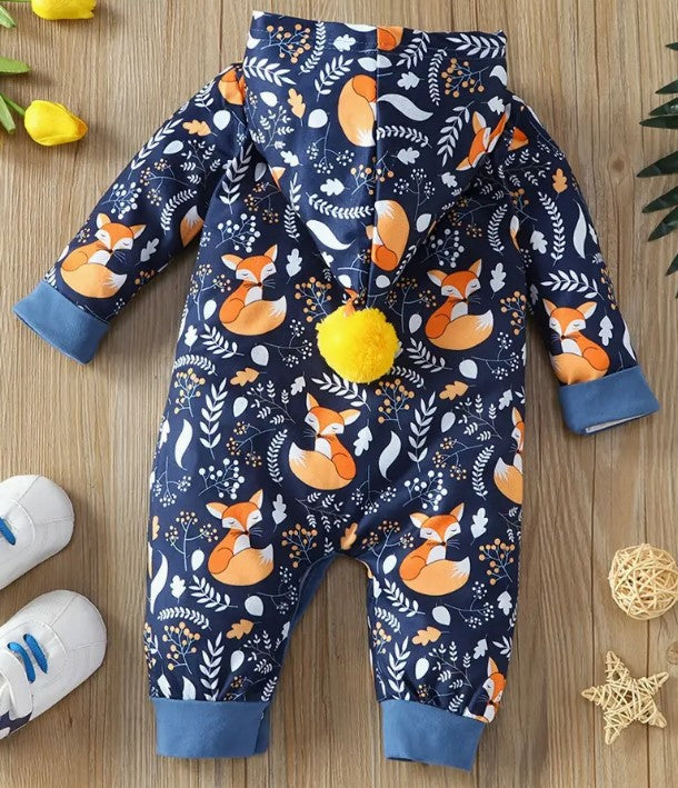 Freddy Fox hooded romper