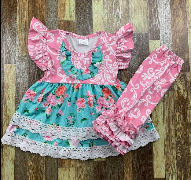 Allison floral 2 pc