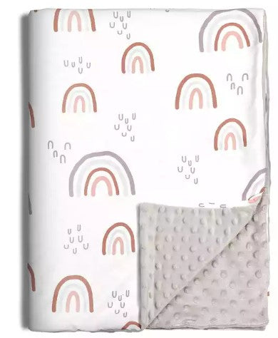 Rainbow baby blanket