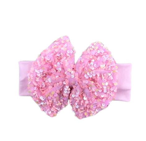 Sequin Bow Headband – Lil display picture 1