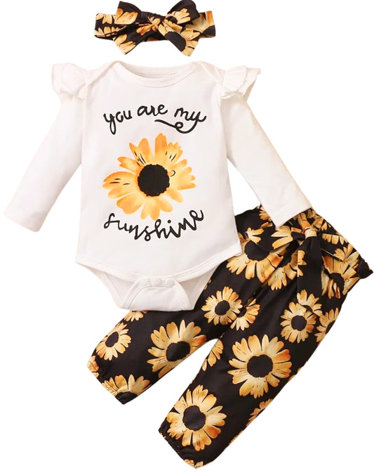 You Are My Sunshine 3 pc outfit