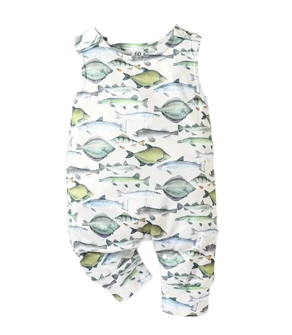 Big Fish boys romper
