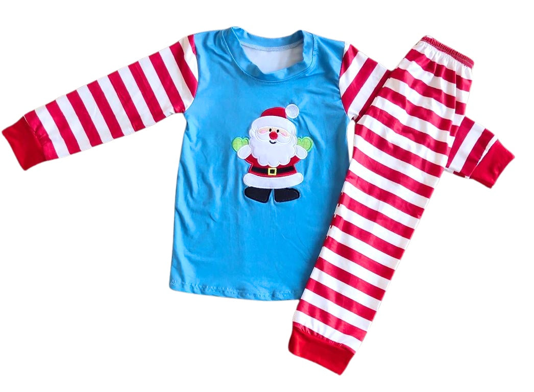 Festive Santa Pajamas