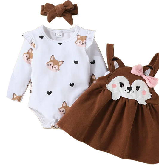 Brown fox jumper