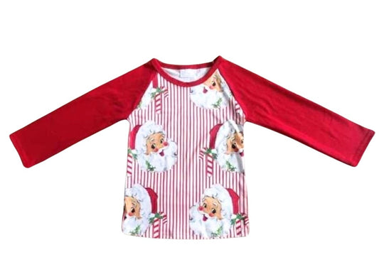 Candy Cane Santa T-Shirt