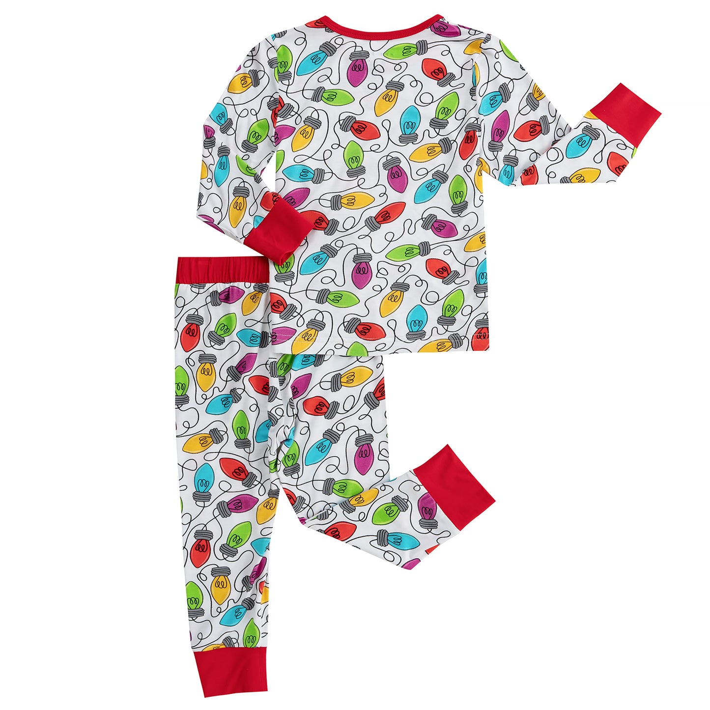 Christmas Lights Bamboo Men's 2 pc Pajamas