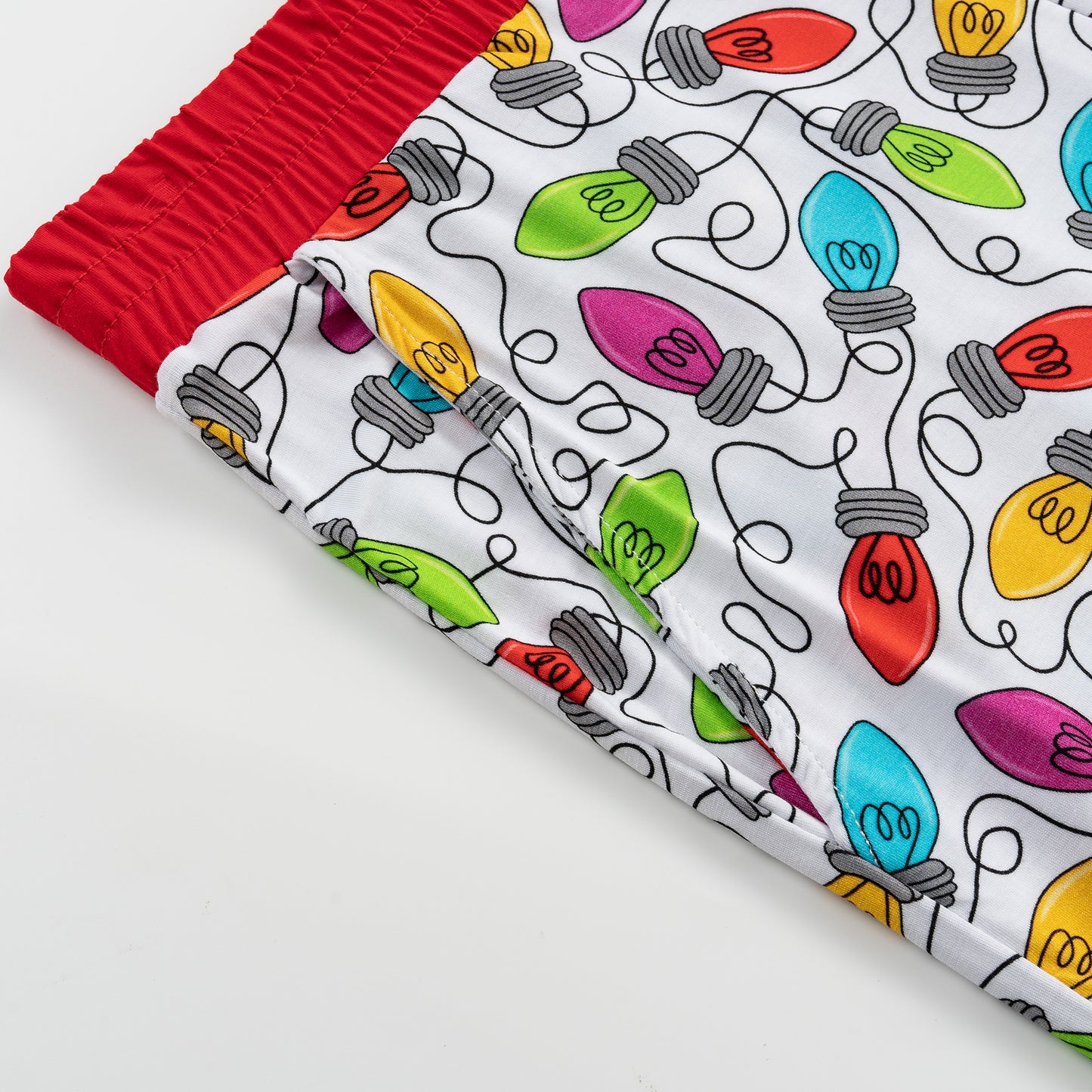 Christmas Lights Bamboo Men's 2 pc Pajamas