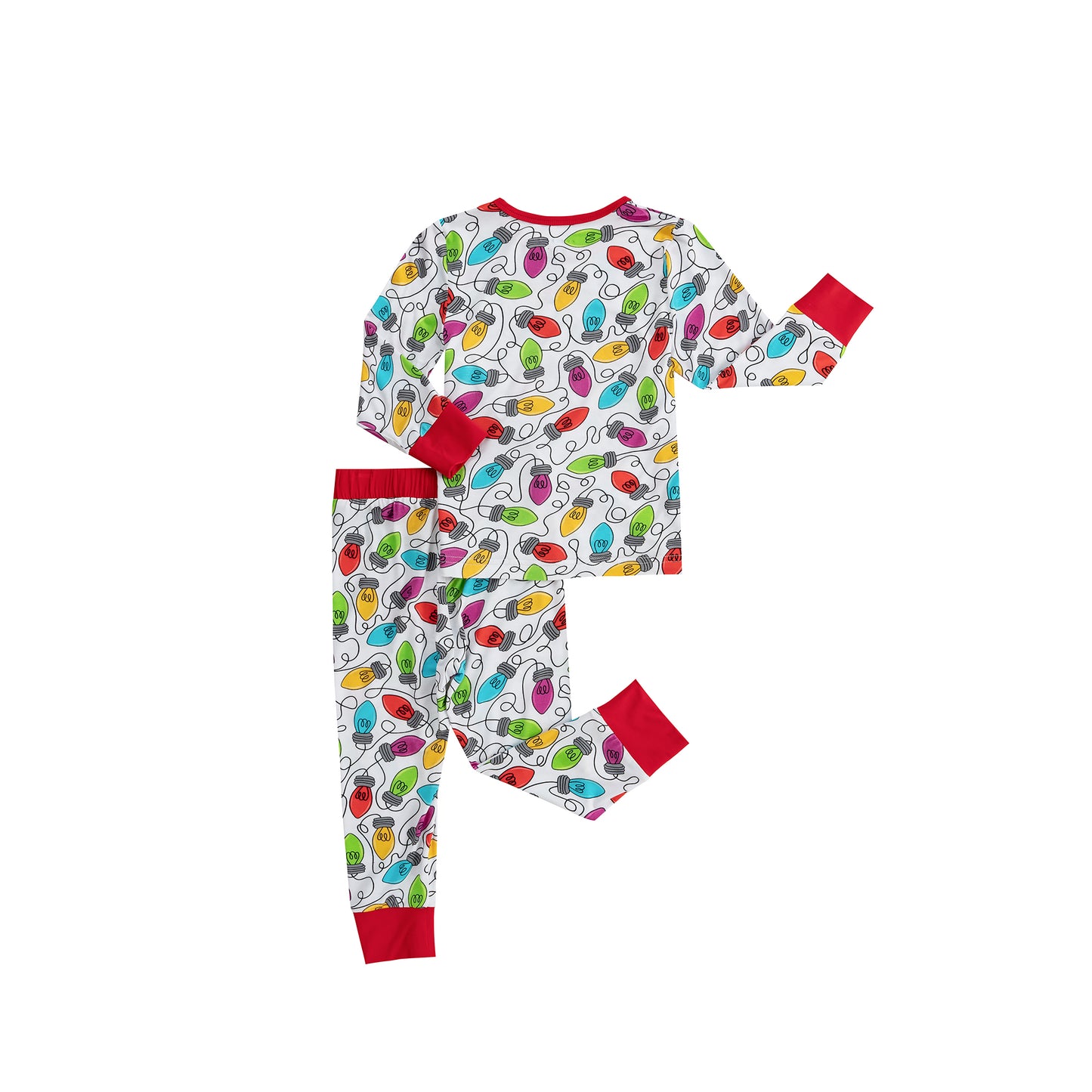 Christmas Lights Bamboo Children's 2 pc Pajamas