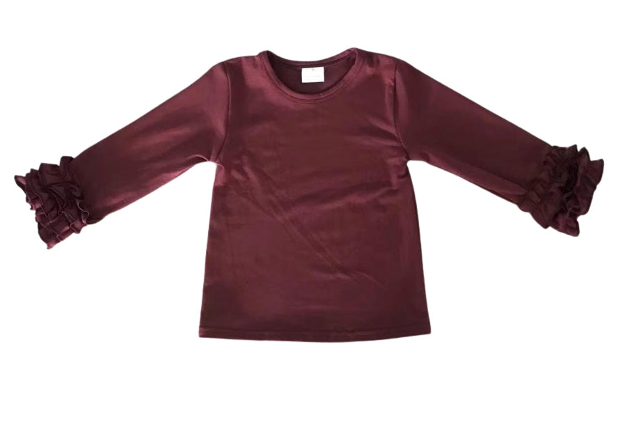 Ruffle Sleeved Icing Shirt