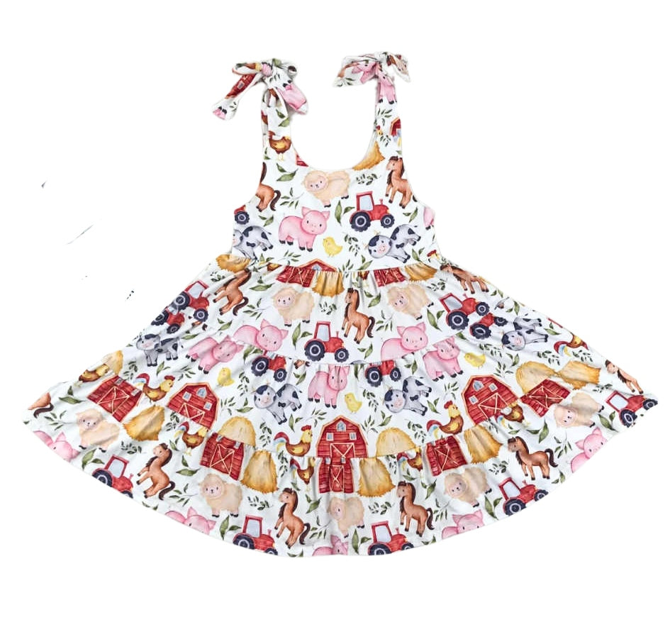 Down On The Farm Twirl Dress