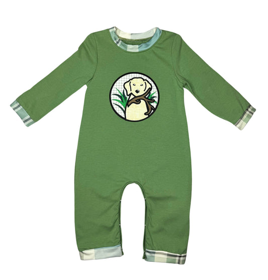 Fetching Fido Boys Romper