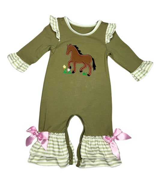 Galloping Gizmo Girls Romper