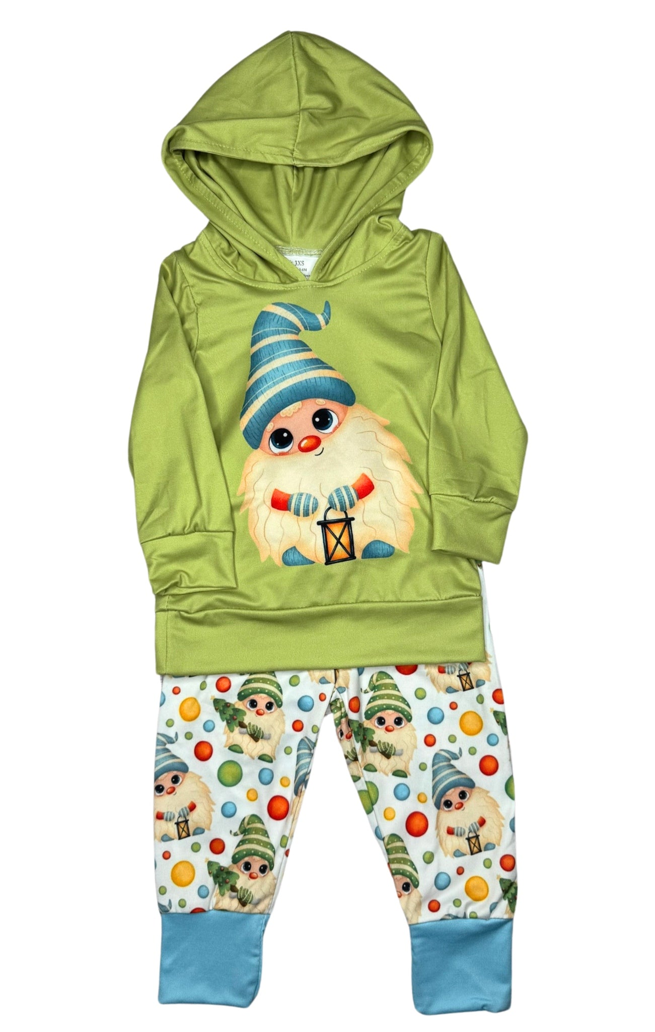 Christmas Gnome Boys 2 Piece Set