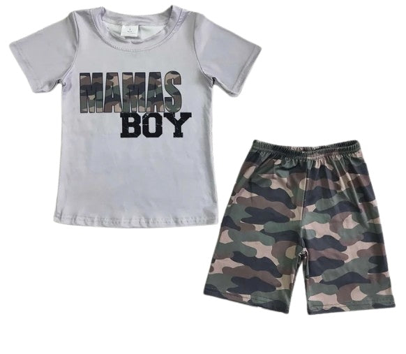 Mama's Boy Short Set