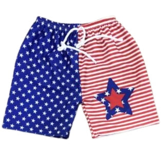 Patriotic Swim Trunks