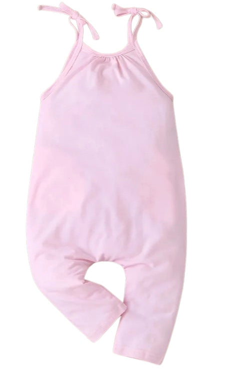 Casual Sleeveless Baby Jumpsuit