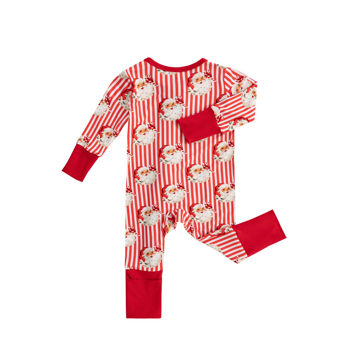 Vintage Santa Bamboo Baby Sleeper